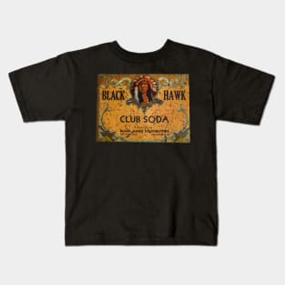 BLACK HAWK CLUB BEER Kids T-Shirt